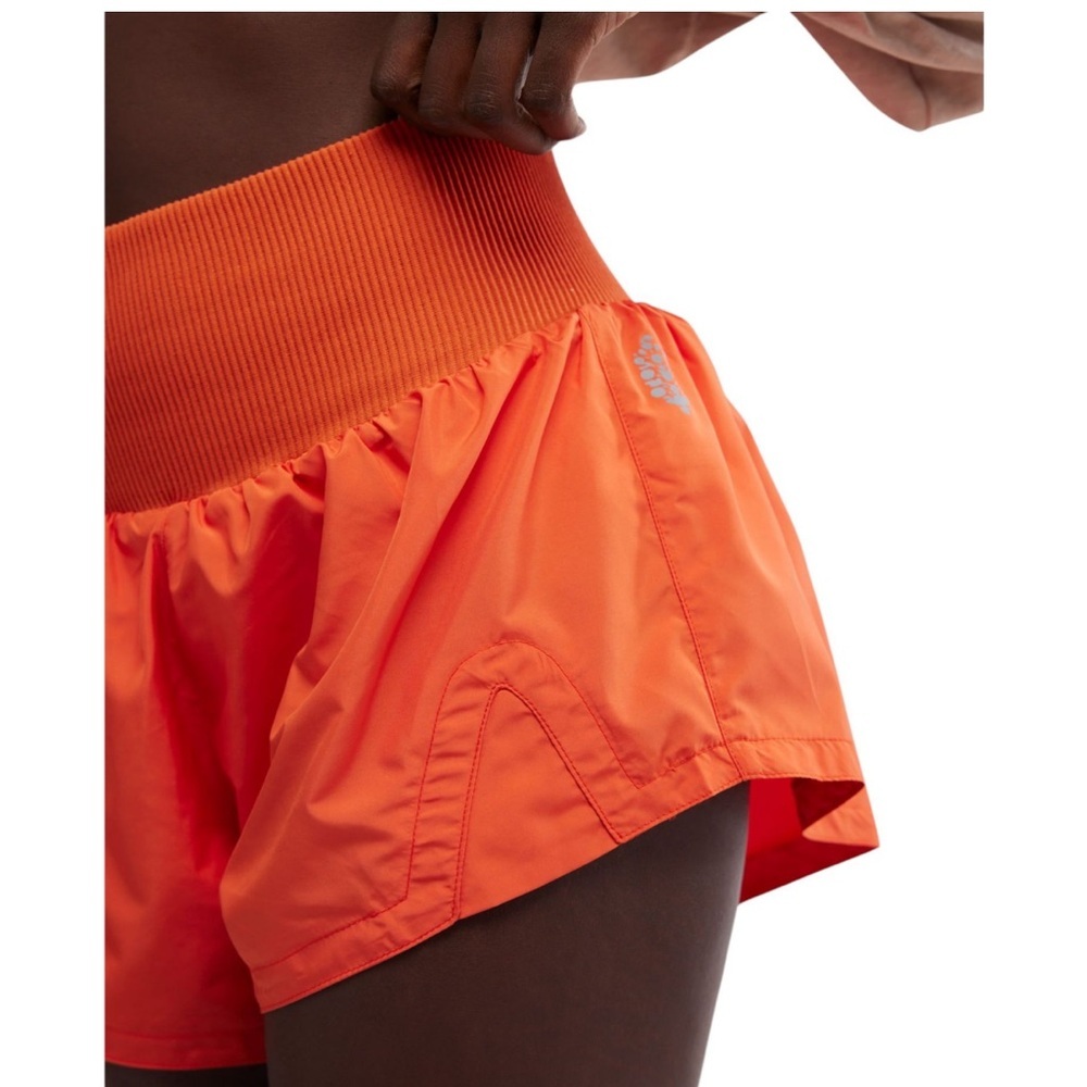 Free People FP Movement Carpe Diem Orange Shorts - Picture 4 of 12
